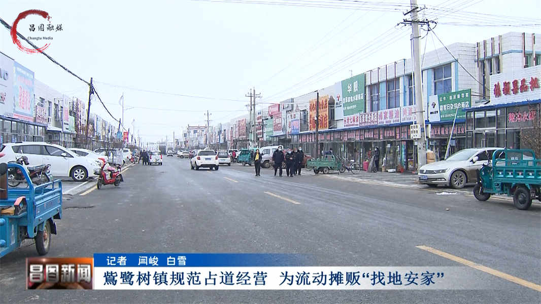 昌图县人民政府-鴜鹭树镇:点赞!为流动摊贩"找地安家"