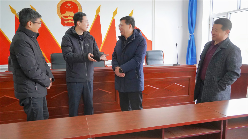 肖建光到奈林皋村调研基层党组织建设工作