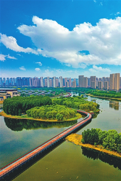 俯瞰沈城水韵灵秀