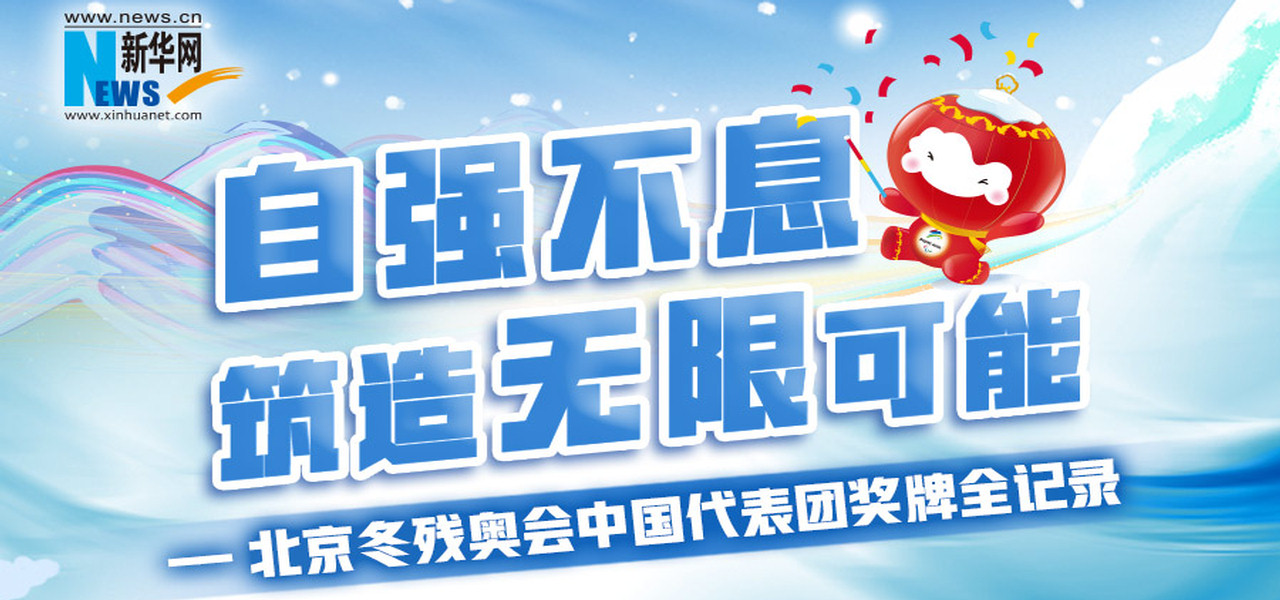 自强不息！筑造无限可能——北京冬残奥会中国代表团奖牌全记录